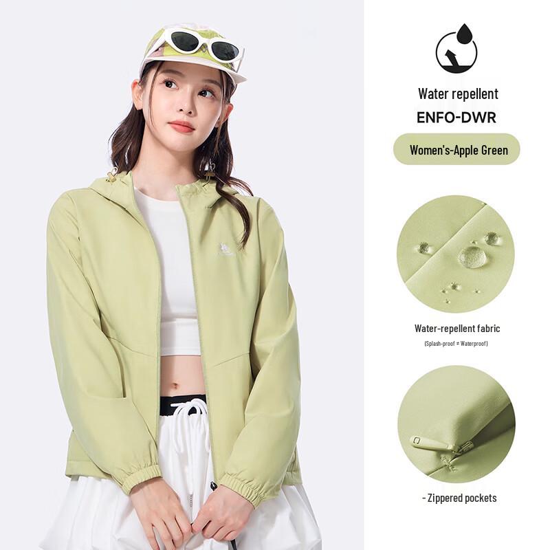 Camel Outdoor Windproof and Waterproof Hooded Softshell Jacket