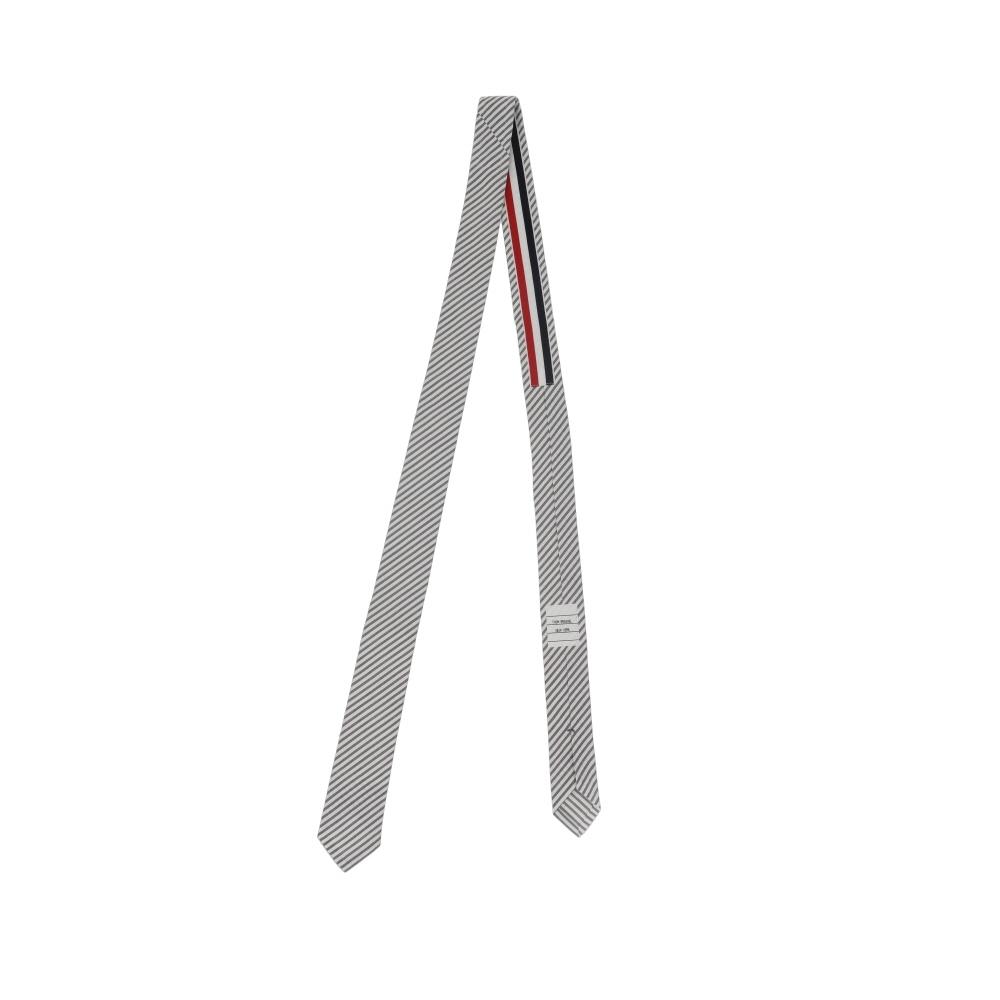 

Thom Browne 4 Bar Stripe Short Tab Grosgrain Tie Mnl001a 00572 035 MNL001A 00572 035