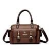 Handbag, Motorcycle Bag, Commuting Fashion, Color-blocking Single-shoulder Crossbody Women's Bag