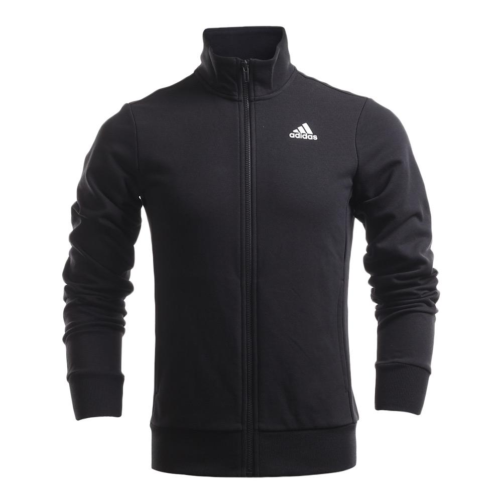 

Adidas Essentials Sports Training Series Long Sleeve Zip Collar Jacket Men Jackets Black AK1813 L