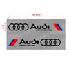2pcs Reflective Car Door Side Sticker Body Graphics Vinyl Decal For  Qwe12 S5 S6 S7 S4 S8 TT TTS A4 B8 A3 B6 A6 B7 Q5 Q7 A5 SLINE