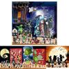 Spooky 24-day Advent Calendar Featuring The Grinch And The Nightmare Before Christmas