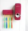 Korean Automatic Toothpaste Dispenser Set with Five-Slot Toothbrush Holder and Touch-Activated Squeezer - English Packaging