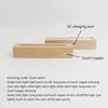 LED Wood Lighted Base Light Rectangle USB Wooden Night Lamp Base Bedroom Bedside Art Display Base DIY Light Home Decor
