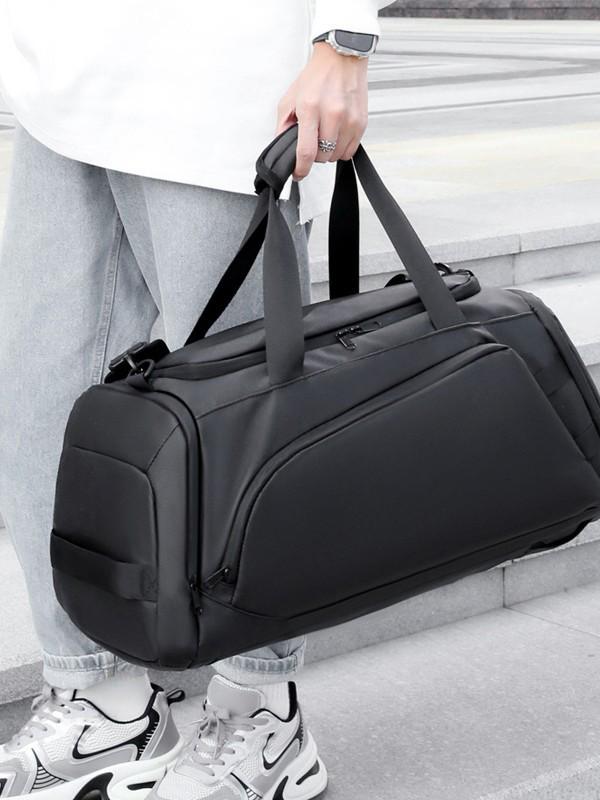 Unisex Travel and Gym Bag with Shoe Compartment, Wet/Dry Separation, Large Capacity for Short Trips and Sports.