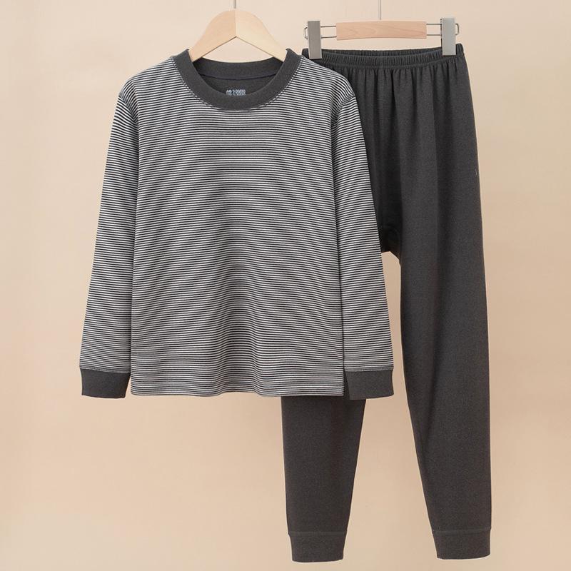 Warm Winter Kids Pajama Set: Youth Chubby Autumn Clothes & Pants