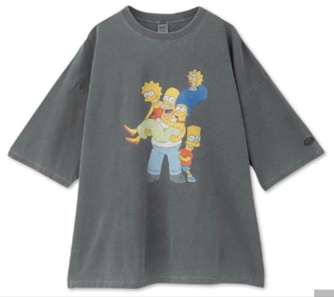 The Simpsons Graphic T-Shirt Gray XXXL