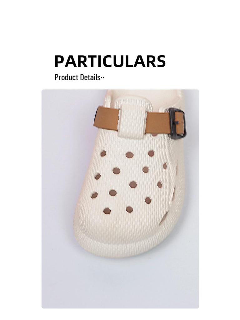 Yeni Yaz Çocuk Birkenstock Sandaletleri: Nefes Alabilir, Kaymaz, Cırt Cırtlı, Anaokulu ve Okul Kıyafetleri İçin Delikli