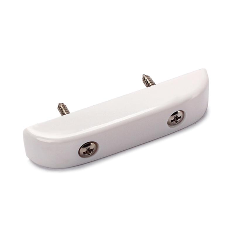 Plastic Thumb Rest Thumbrest with Mounting Screws White Lightweight Thumb Rest for Electric Bass Guitar Easy To Install
