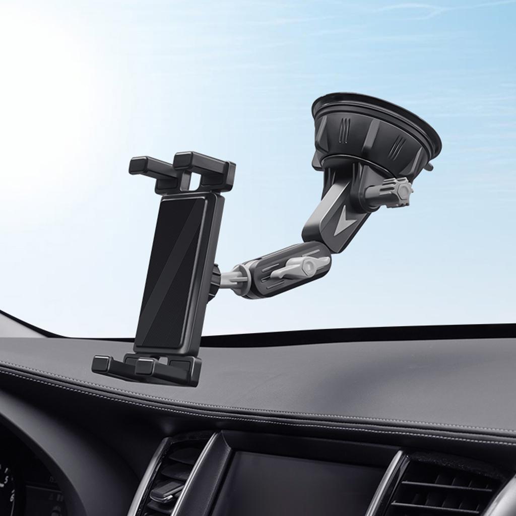Suction Cup Tablet Mount 360 Degree Adjustable Phone Stand for Dashboard & Windshield Heavy Duty Truck Accessories