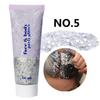 Sequin Gel Scale Face Body Lip Sequin Eye Shadow Dazzling Stage Makeup 50ml