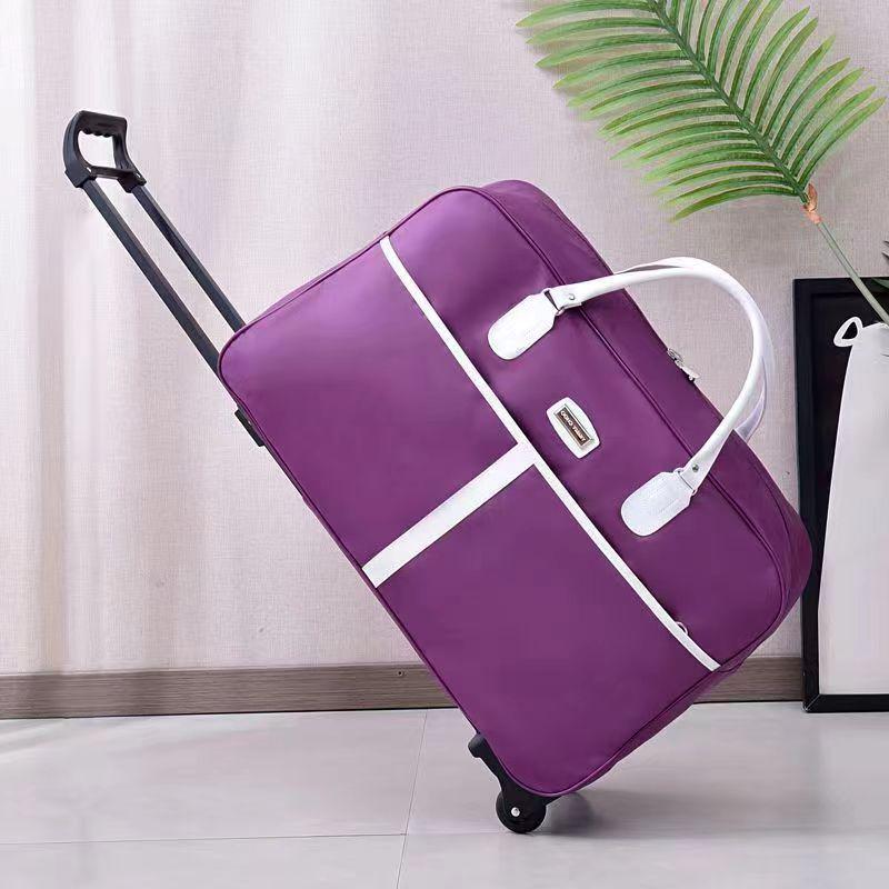 Women's Large Capacity Lightweight Trolley Travel Handbag