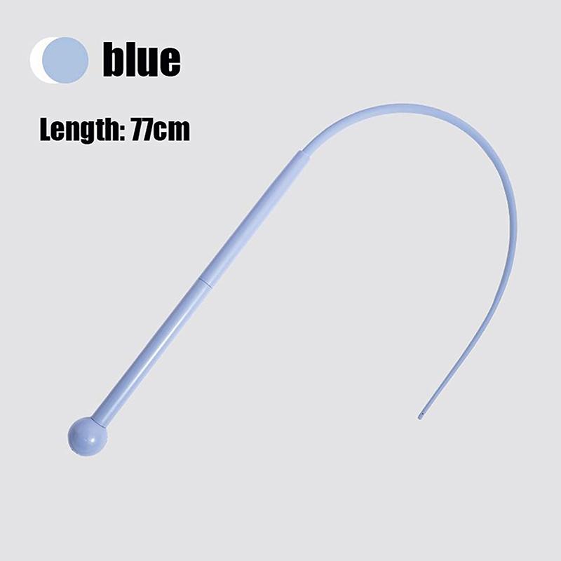 Creative Simulated Mouse Tail Cat Toy Teaser Funny Stick Silicone Long Tail Pet Interactive Toys Kitten Hunting Pet Supplies