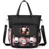 Demon Slayer Tote Bag Crossbody Bag Carrying Bag Shoulder Bag for Teenager Girl Boy Back To School Bag Men Women Leisure Travel Bag Mochila