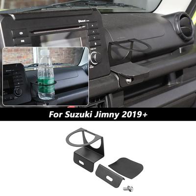 Auto krūzes turētāja dzērienu pudeļu organizatora turētājs Suzuki Jimny 2019-2023 piederumiem, 1gab