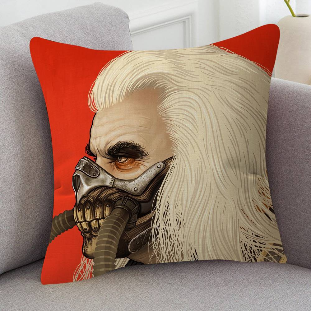 Movie Mad Max Game For Cartoon Print Peripheral Pillow Case Cushion Cover Home Decor Birthday Gift Pillowcover