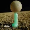 1/2 Stuks Lichtgevende Golf Tee Glow-in-the-dark Plastic Golfbalhouder Golf Trainingshulp Driving Range Binnen Buiten Golf Tee Golf Accessoires