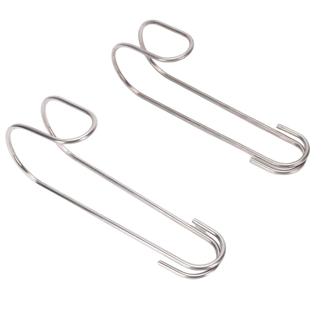2 Pcs Garden Hose Storage Hook 304 Stainless Steel 44lb Load Bearing Water Hose Holder for Home