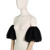 Detachable Tulle Puff Sleeve Arm Warmers – Off-Shoulder Bridal Accessory for Wedding, Photo Shoot & Evening Gown