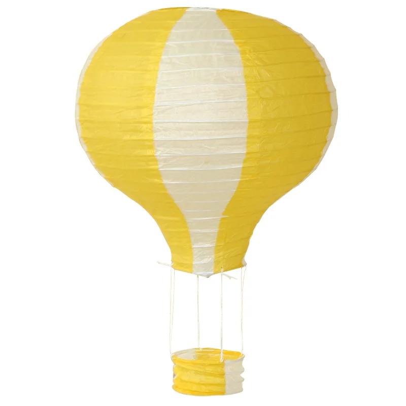 30cm Hot Air Balloon Park Amusement Park Shopping Mall Kindergarten Decoration Paper Lanterns Wedding Outdoor Folding Decoration