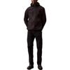 Solid Color Hooded Long Sleeve Jacket Men Jackets Black 40BM527-001