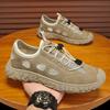 Men's Breathable Mesh Non-Slip Casual Shoes for Work and Sports