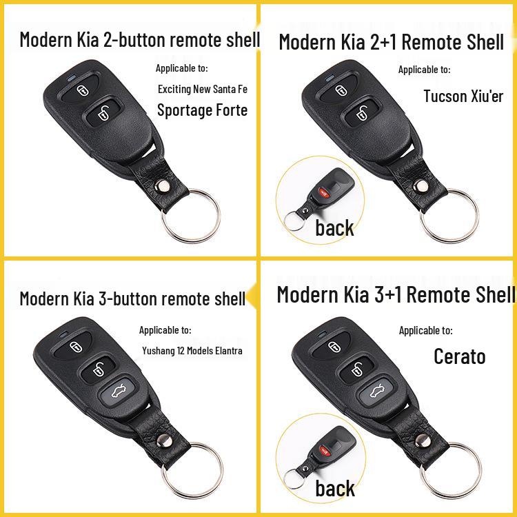 Kia Fernbedienungsschale für Elantra, Tucson, Santa Fe, Cerato, Sportage, Soul