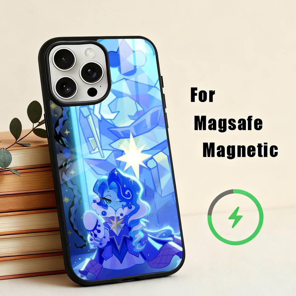 S-Shadow M-Milk C-Cookie R-Run   Phone Case For iPhone 17,16,15,14,13,12,Plus,Pro,Max for Magsafe Magnetic Wireless Charging