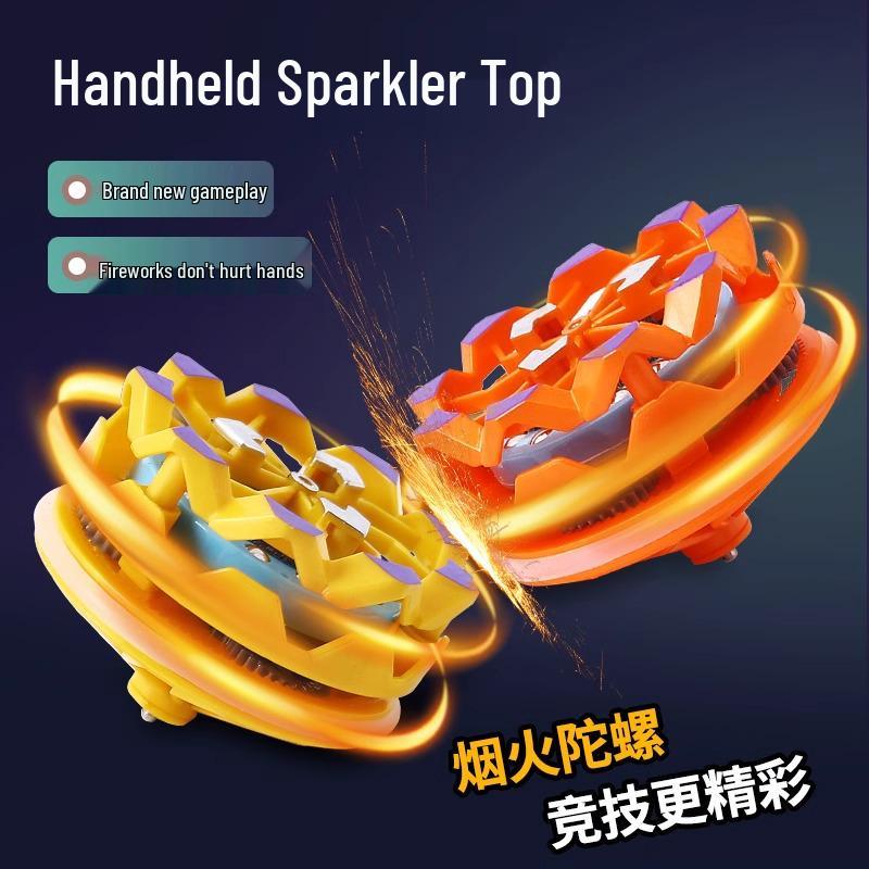 

Douyin Luminous Fireworks Gyro: Cool Decompression Spinner Toy