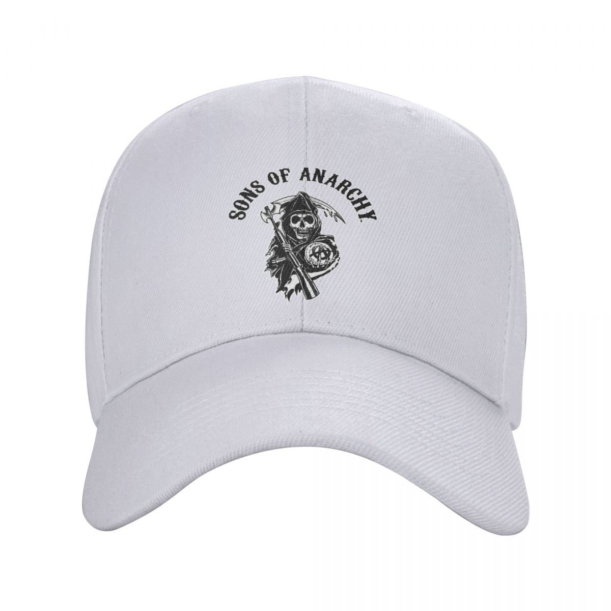 

Бейсболка Sons Of Anarchy для дорослих The Death Reaper Регульована шапка The Death Reaper Dad Hat Жіночі унісекс Спортивні кепки для вантажівок Adjustable Cap