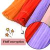 50/100Pcs Chenille Stems Colorful DIY Strips Twist Bar Anvil Wire Plush Strips Handmade Art Materials Toys DIY Craft Supplies