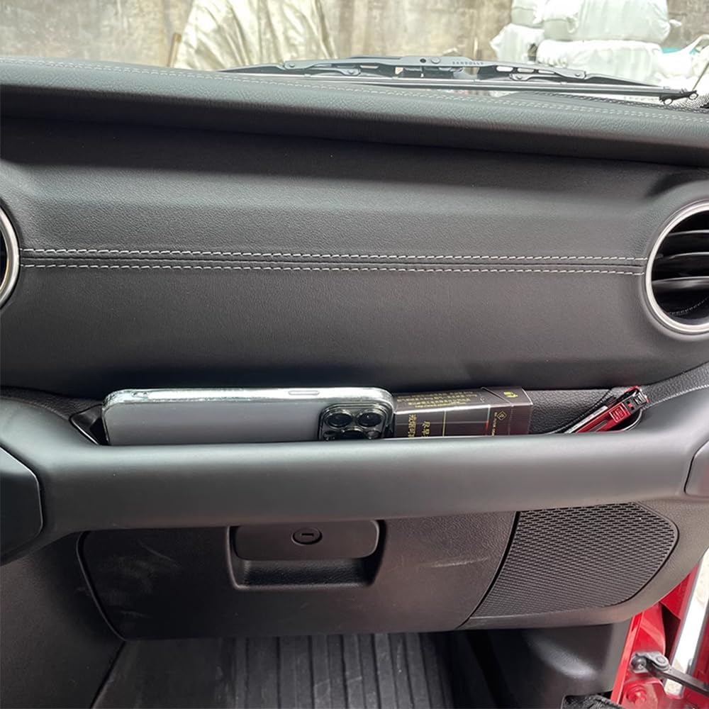 YOCTM Glove Box Storage for Jeep Wrangler JL 2018 2019 2020 2021 2022 2023