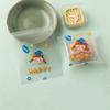 100Pcs/Pack Transparent Mid-Autumn Festival Biscuit Bag Mooncake Packaging Bag  DIY Baking