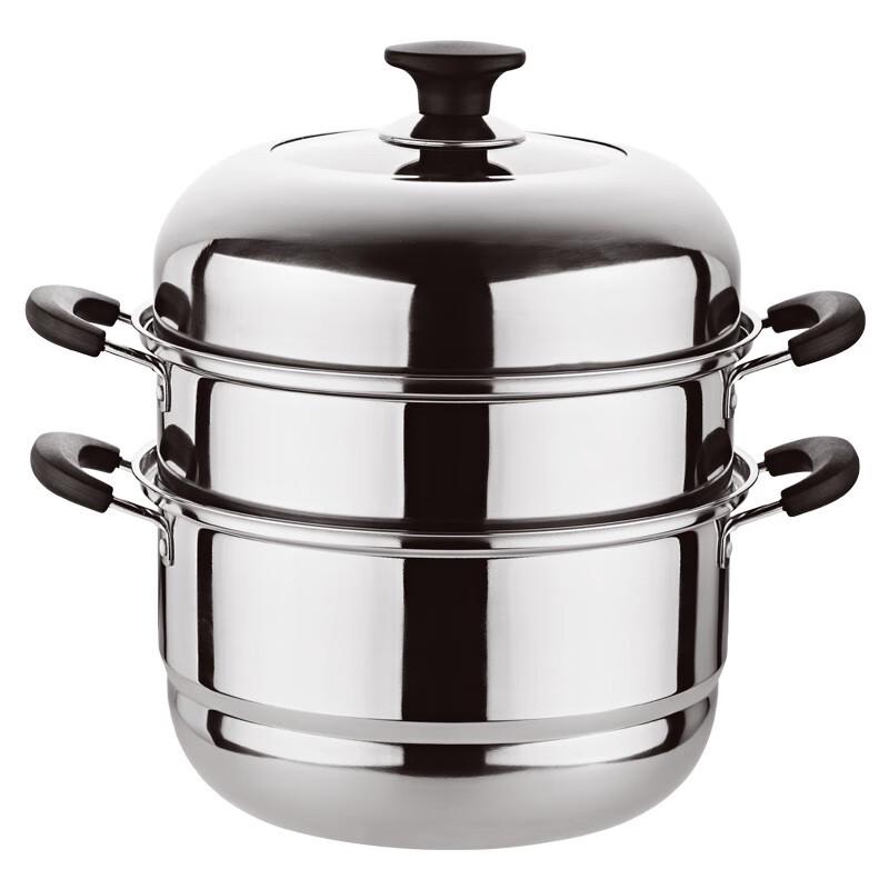 Adneny AO-29 Stainless Steel 3-Tier Steamer