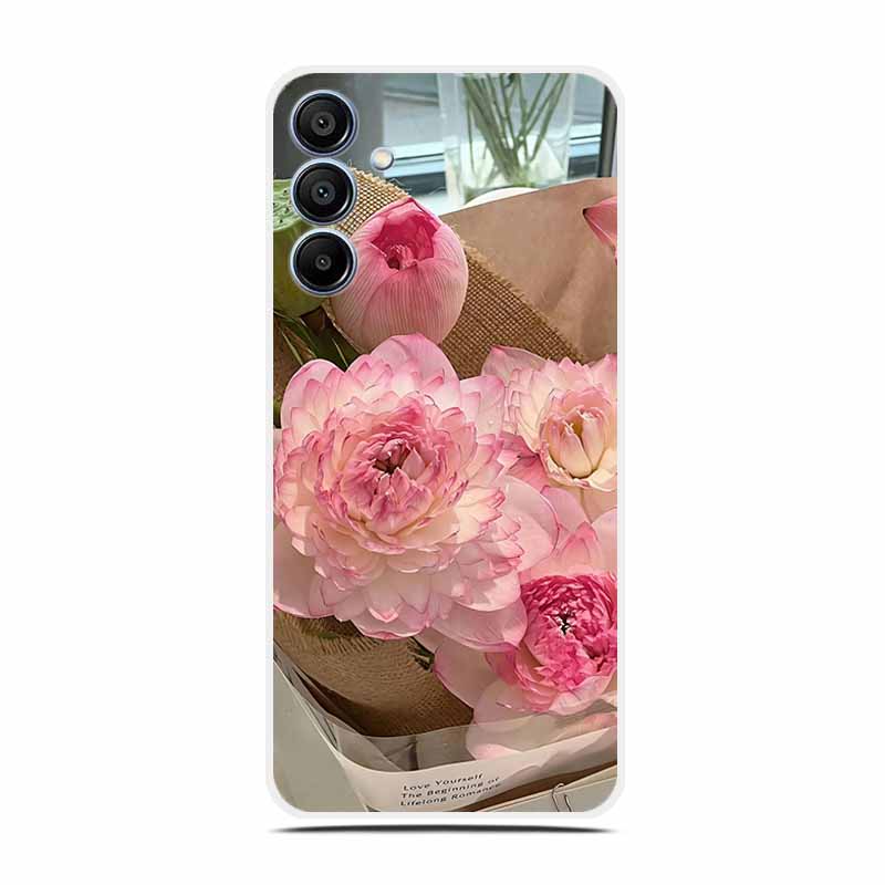 Transparent Case For Samsung A36 A26 A16 Soft Silicone Phone Cover for Samsung Galaxy A 36 26 16 5G Clear Luxury Protector Para