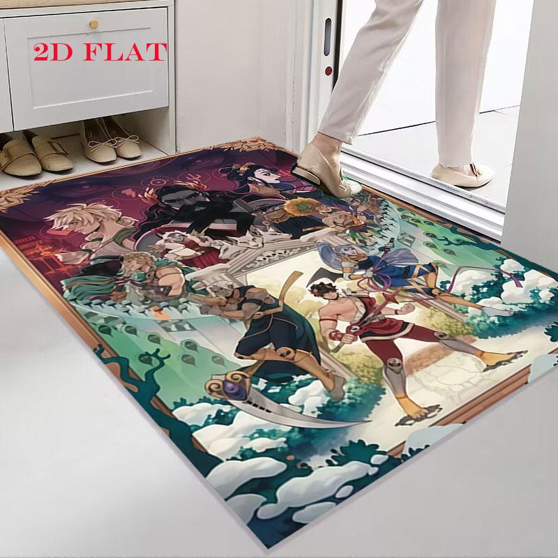 Hades game Carpet Rug for Living Room Bedroom Home Sofa Decoration,Kids play Nonslip Floor Mat