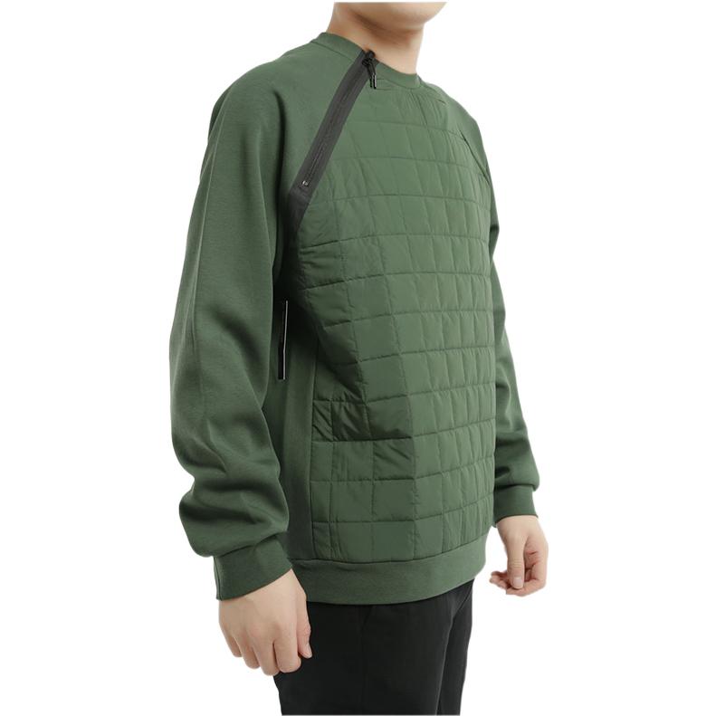 Nike Sportswear Crew Neck Breathable Pullover Sweatshirt Men Tops Green BV3698-337