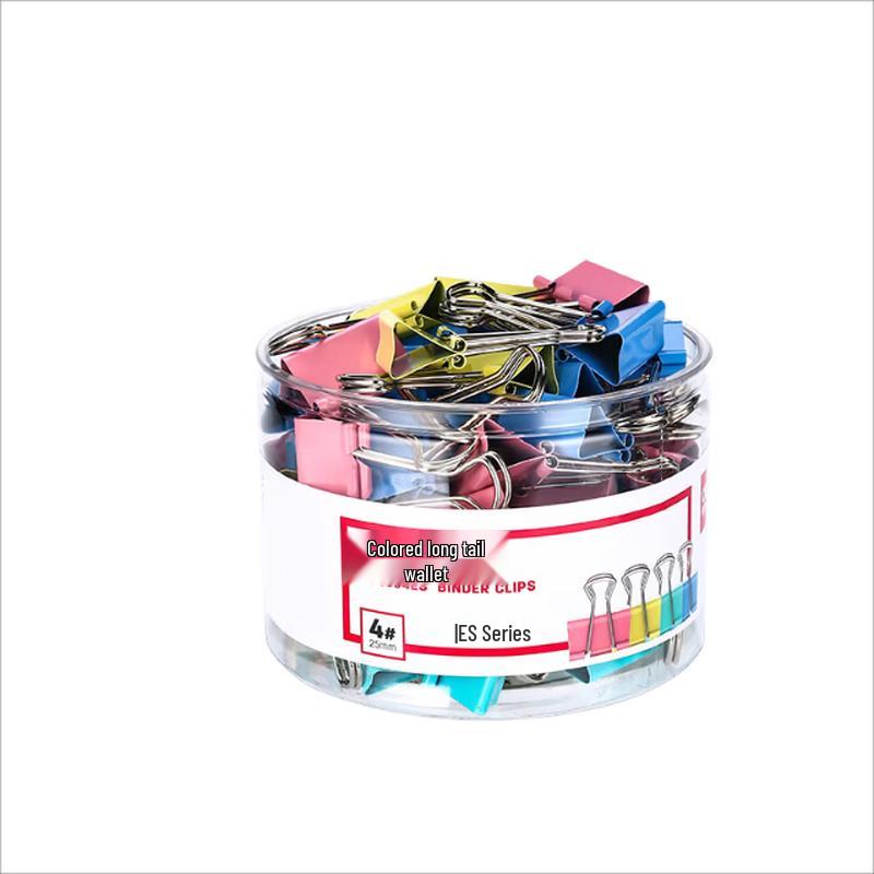 Assorted Color Binder Clips