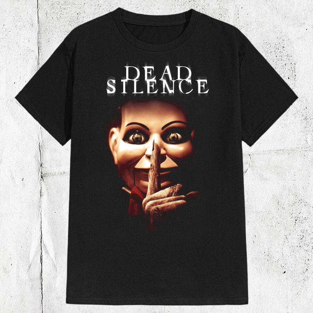 Vintage 2000s Horror Movie Dead Silence T-shirt Unisex T-Shirt M