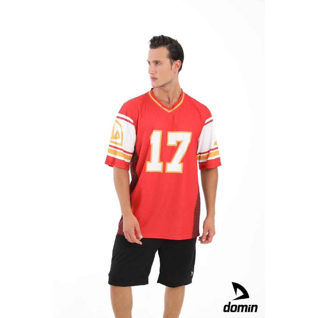 Nfl Themed Oversize Mold Green American Football Jersey T-shirt Dmnt33287