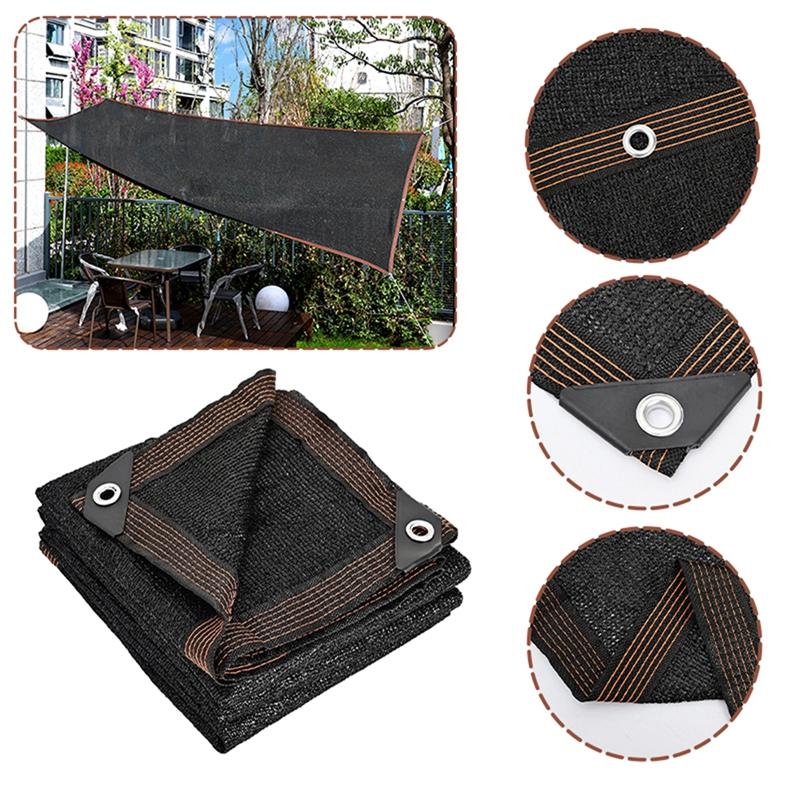 Outdoor Sunshade Cloth UV Protection Sun Shade Nets Balcony Privacy Netting Garden Shelter Screen Gazebos Sail Awning Terrace
