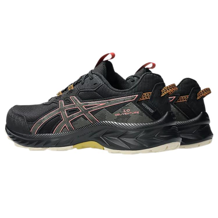 Asics Gel-Venture 10 Comfortable Fashion Trendy Minimalist Cushioning Low-Top Running Shoes Women Running Shoes Black 1012B760-002