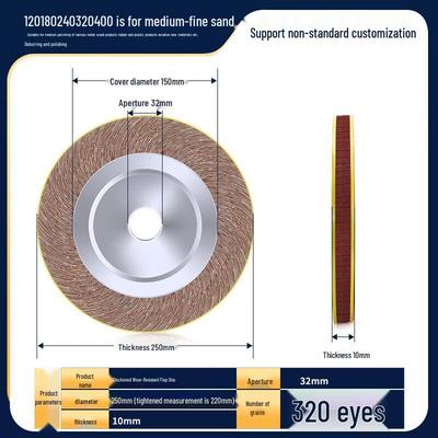 Industrial Flap Wheel for Stainless Steel Polishing