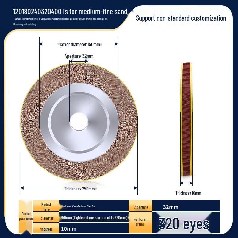 Industrial Flap Wheel for Stainless Steel Polishing