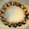 8mm Natural Stone Buddha Bracelet Brown Tiger Eyes Beads Bracelet For Men Women Healing Bracelets Jewelry