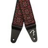 Fender Pasadena Woven Strap, Lattice Red, 2" (Made in Canada)