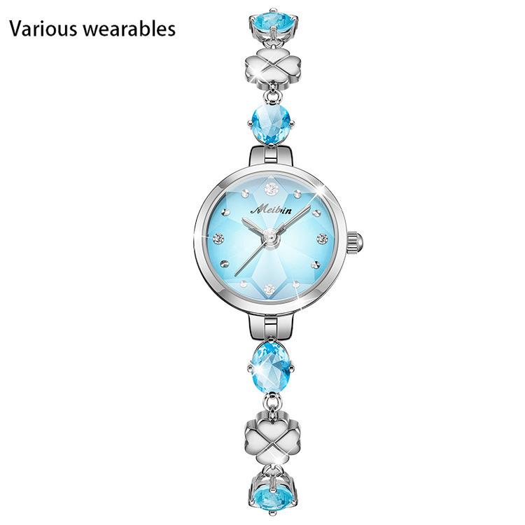 

Модный браслет, стиль, универсальные женские кварцевые часы, розовое золото, модные часы, водонепроницаемый браслет для женщин