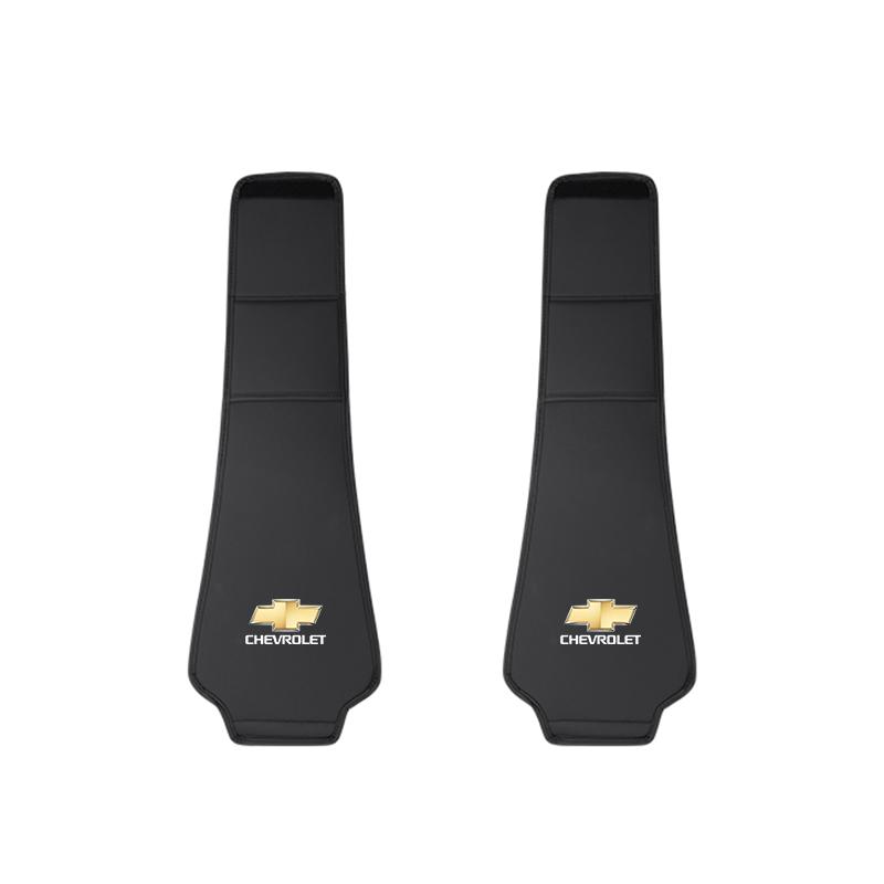 2Pcs Quality Leather Car Seat Headrest Covering Accessories For Chevrolet Corvette Montana TrailBlazer Silverado Traverse Camaro