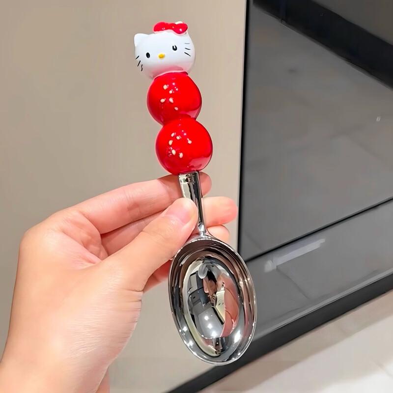 HA Creative Cartoon Stainless Steel Dessert Spoons