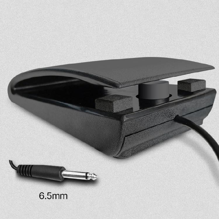 Professional Sustain Pedal for Musicians Universal Damper Foot Pedal 3.5mm/6.5mm